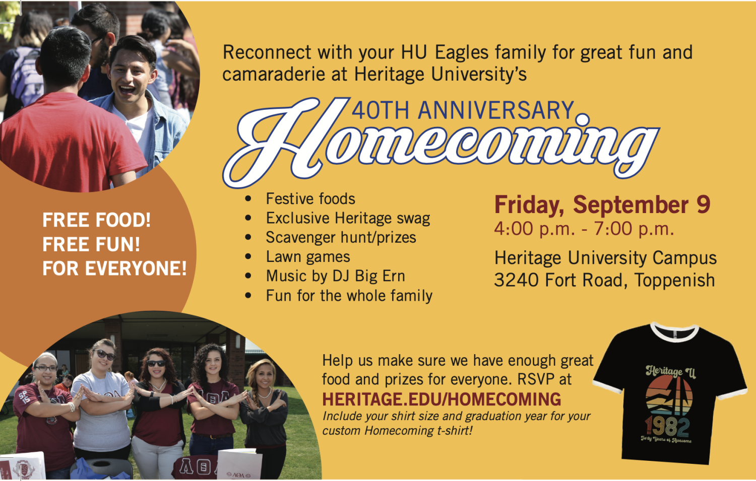 40th 2022 Heritage University