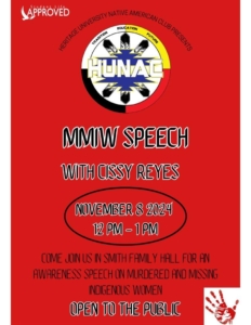 MMIW Event Flyer