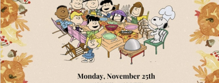 SGA Friendsgiving Lunch Flyer