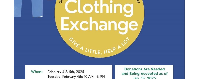 Clothing Exchange Flyer