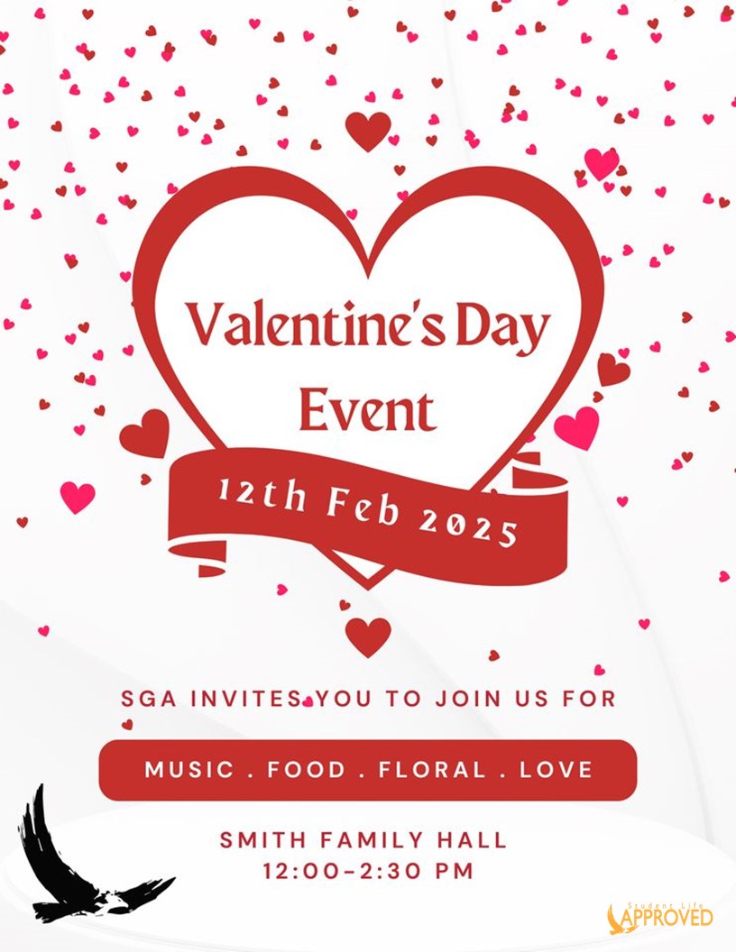 Valentine's Day Event flyer