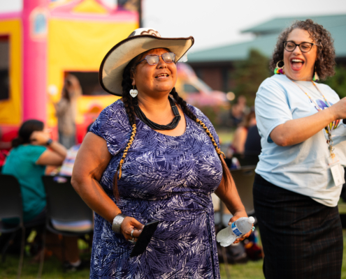 HeritageRiseUp-EW-17 A woman in a blue dress