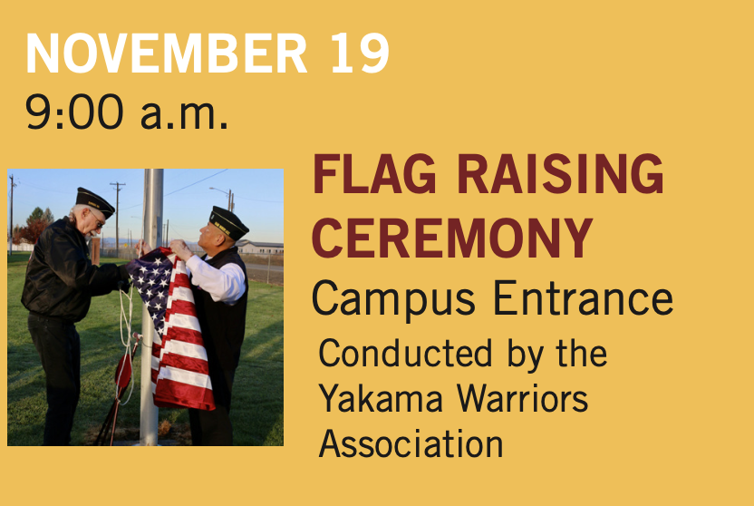 Flag Raising Ceremony Flyer