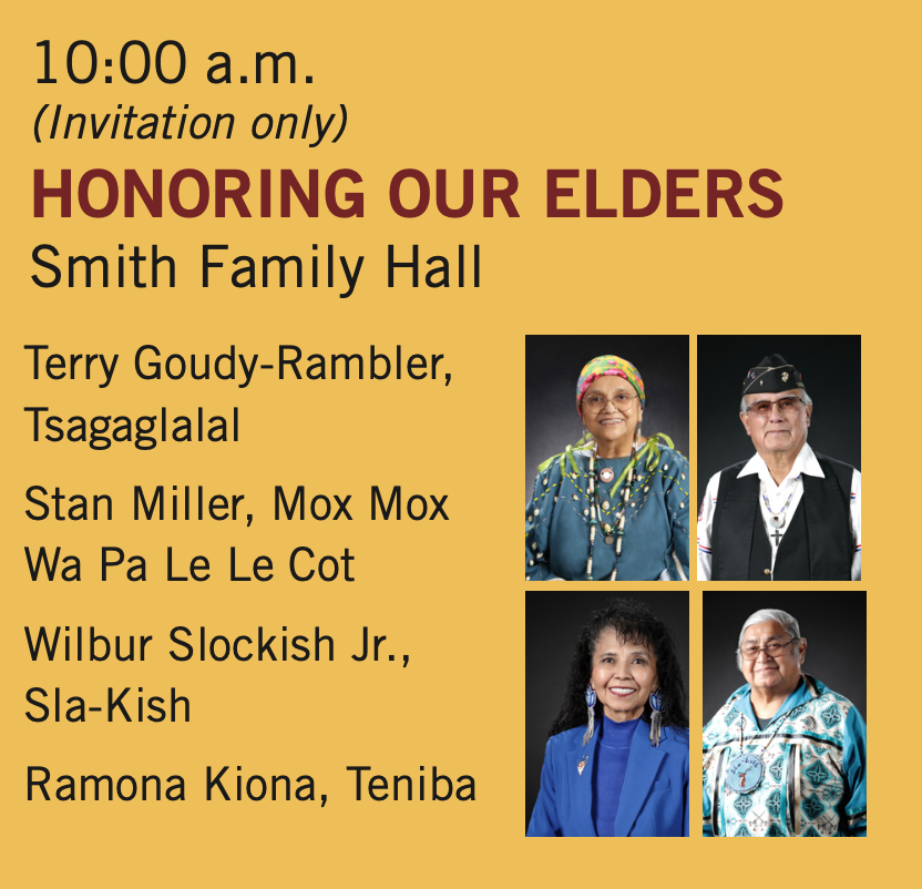 Honoring Our Elders Ceremony flyer