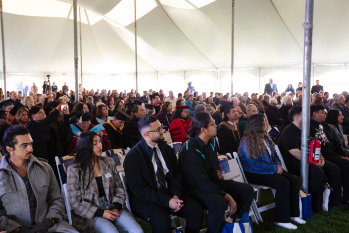Presidential Inauguration: Installation A group of people sitting in chairs