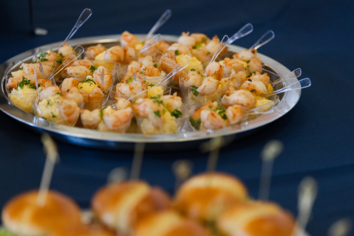 Presidential Inauguration: Installation A plate of food on a table