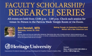 Ann Kendall event flyer