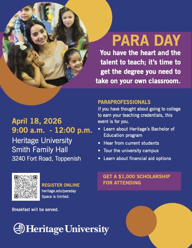 Event flyer for Para Day