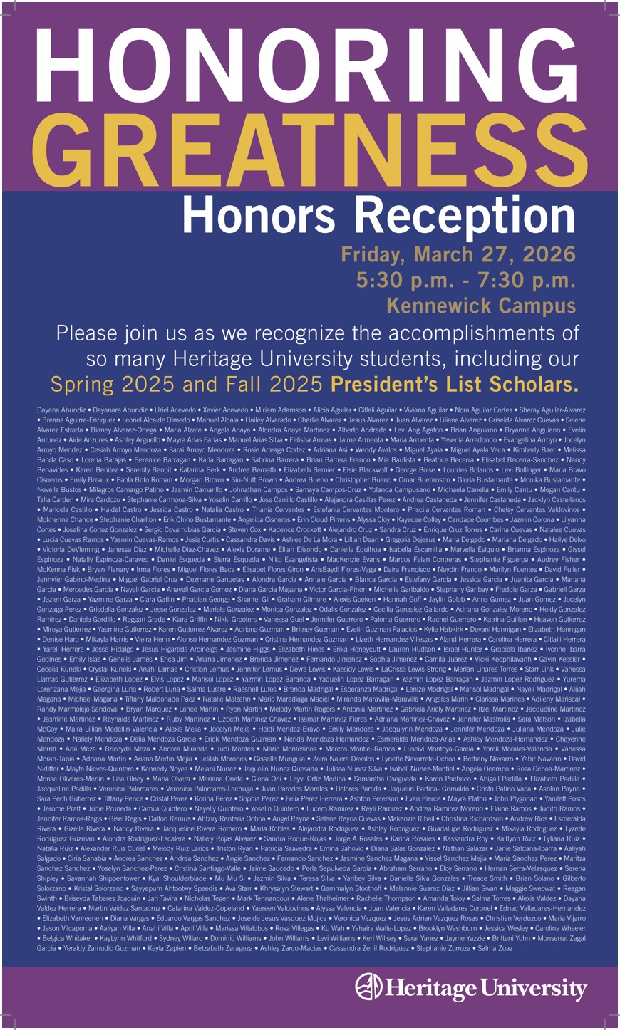 A blue and white rectangular invitation