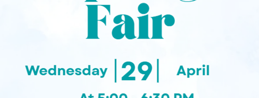 Flyer for Spring Fair at HU in Tri-Cities