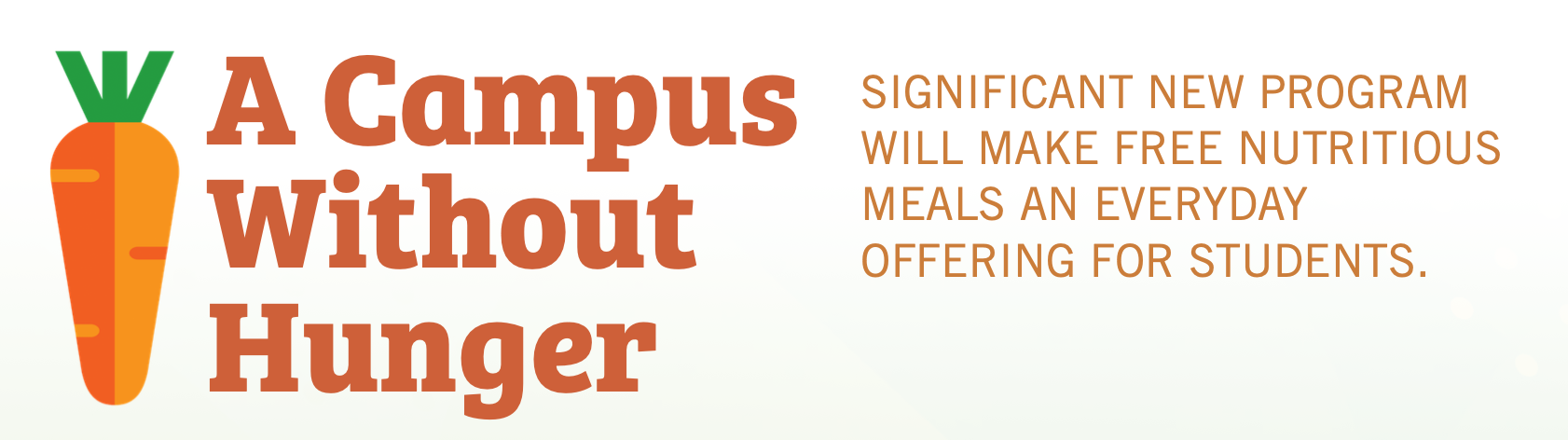 Spring Hunger A Campus Without Hunger - Wings Spring 2026 | Heritage University